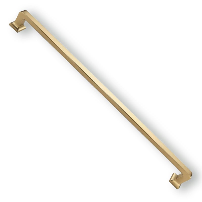 khtumeware 1 Pack Brushed Brass Cabinet Appliance Pulls 12 Inch305mm Hole Centers Cabinet Handles Kitchen Hardware Straight Bar for Cabinets and Drawer Pulls - Image 2