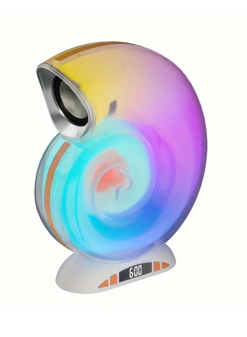 Raxoom Conch Music Light Creative Smart Bluetooth Audio APP Control Wake-up Light Sleep Light Comes With White Noise - Image 1