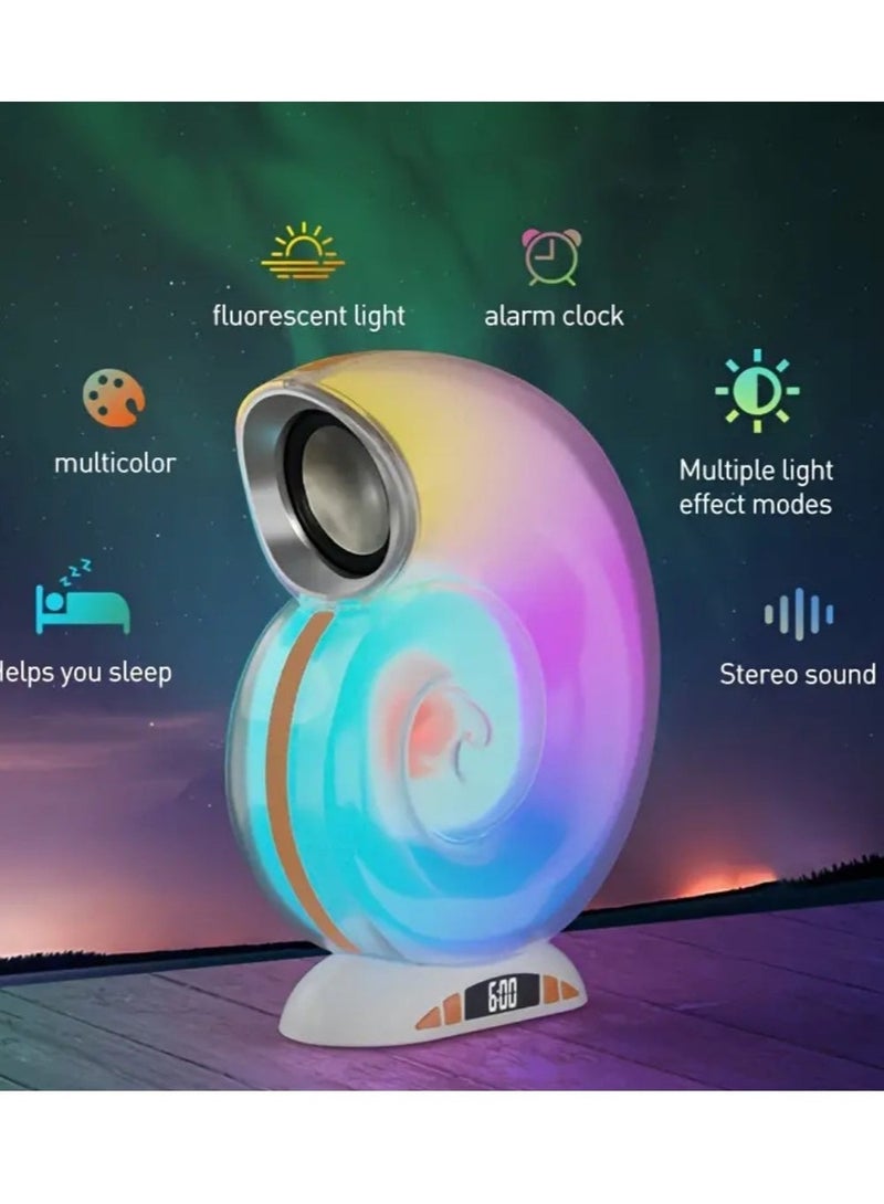Raxoom Conch Music Light Creative Smart Bluetooth Audio APP Control Wake-up Light Sleep Light Comes With White Noise - Image 3