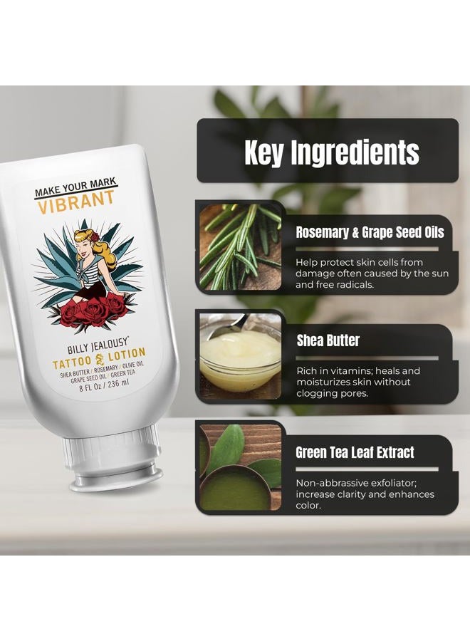 Billy Jealousy Tattoo Lotion, 8 fl. oz. - Image 2