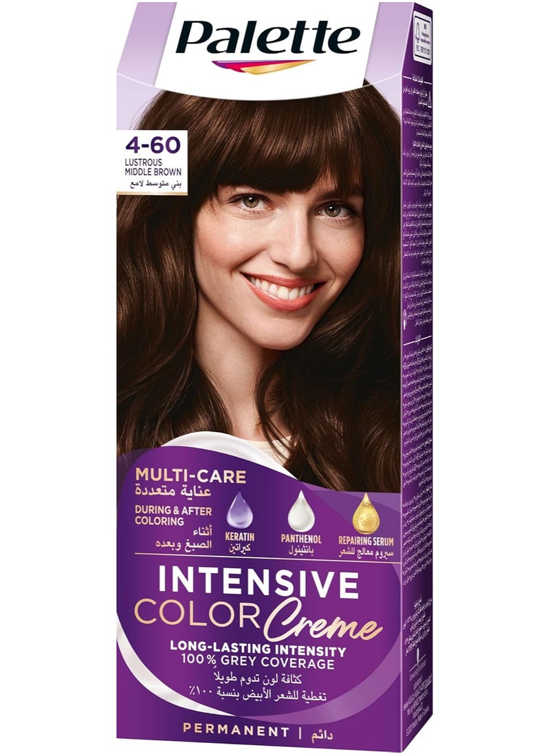 Palette Intensive Color Cream Hair Dye 4-60 Brown  - Image 1