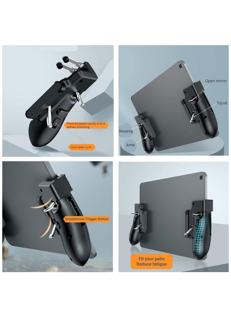 Generic Game Controller for Tablets, Mobile Controller Six Finger Gamepad for PUBG/Knives Out Call of Duty, Mobile Game Controller, Mobile Game Pad Controller for Tablet and Smartphones  - Image 2