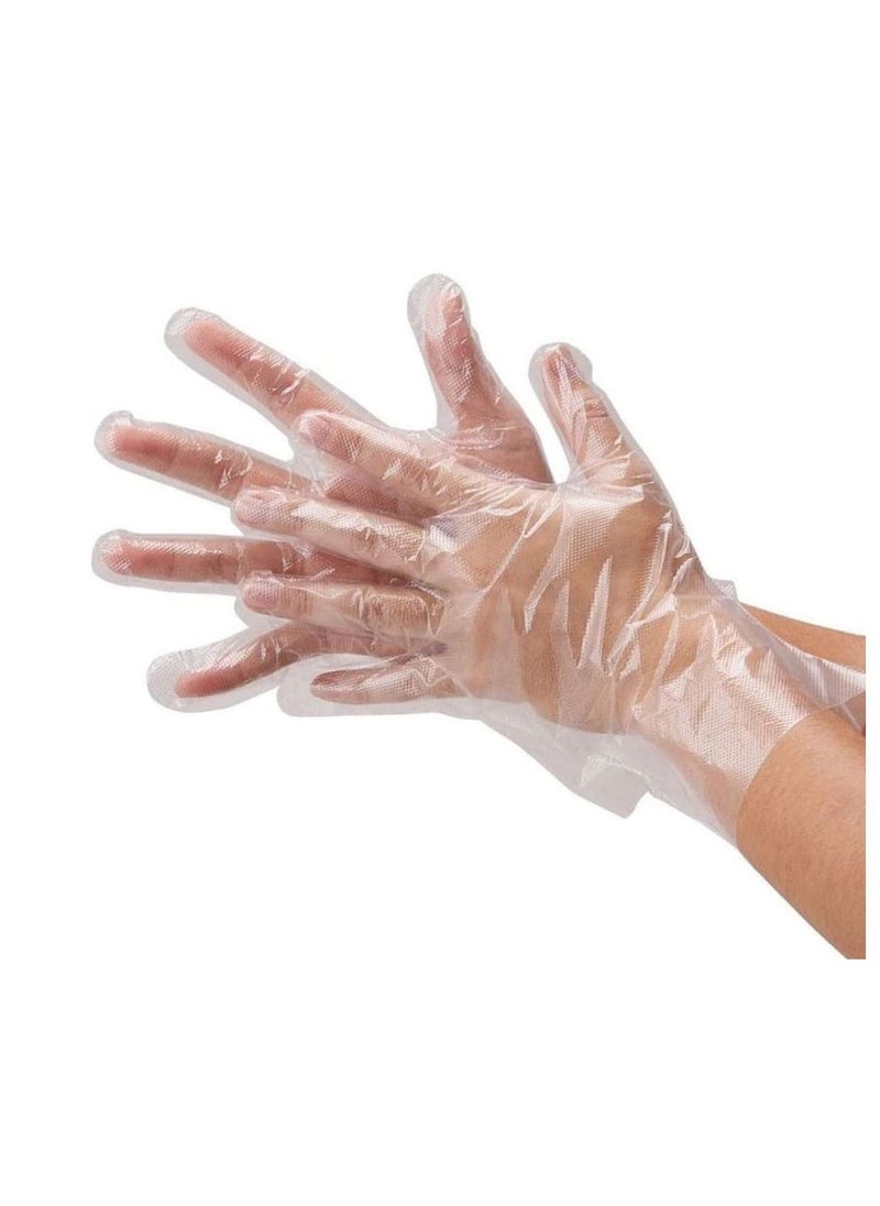 Generic 300 Piece Plastic Disposable Latex and Powder Free Clear Gloves  - Image 1