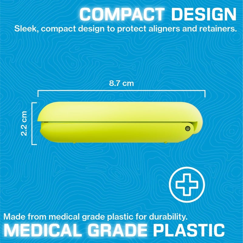 INVISALIGN Aligner and Retainer Case, Lime Green - Image 5