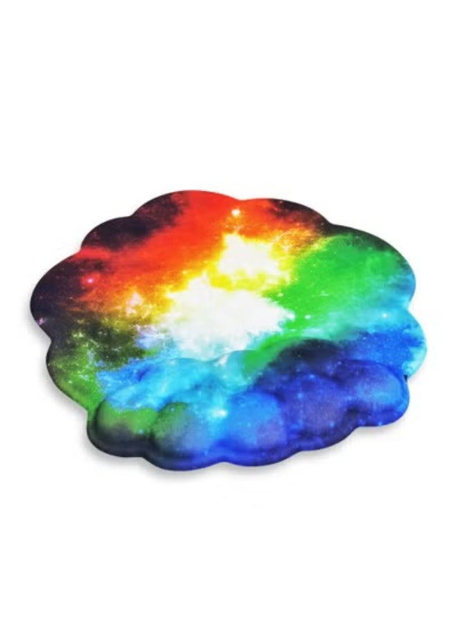 Small Mouse Pad, Cute Design HD Print Pattern Desk Mat, Extended Mouse Pad and Keyboard Mouse Pads, Waterproof Fabric Surface Mouse Pads for Office, Non-Slip Rubber Base - Image 3