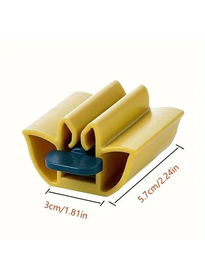 Green Manual Toothpaste Squeezer Ergonomic Handle Hygienic Bathroom Organizer Travel Home Use - Image 4