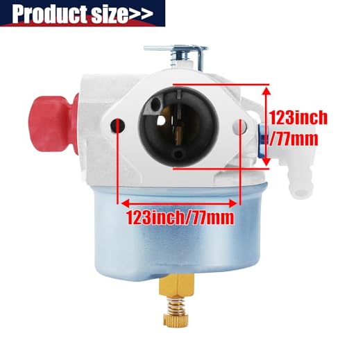 QAZAKY Carburetor Compatible with Tecumseh 632795 632795A TVS75 TVS90 TVS100 TVS105 TVS115 TVS120 ECV100 TVXL90 TVXL105 TVXL115 LAV30 LAV35 LAV40 LAV50 TNT120 4.5HP 5HP Craftsman Lawnmower - Image 3