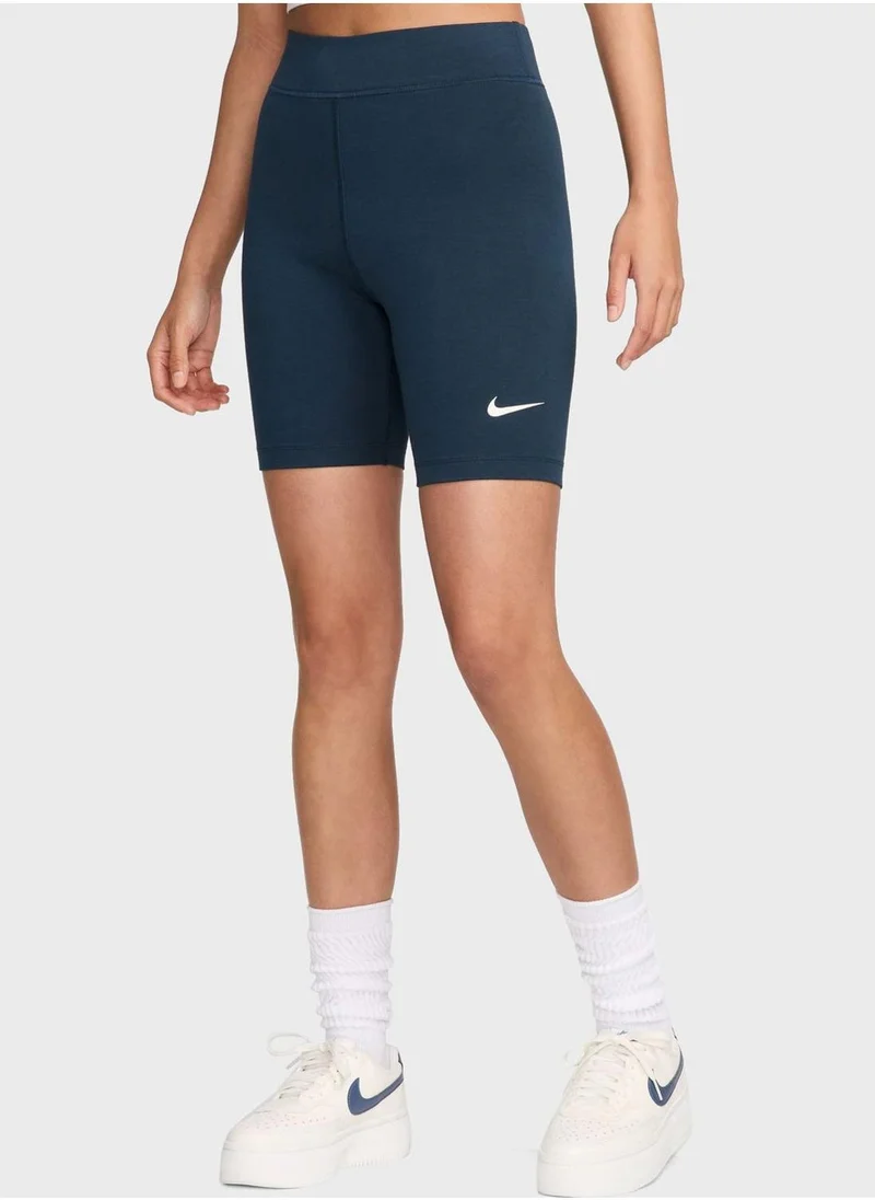 Nike 8In Nsw Classic High Rise Shorts