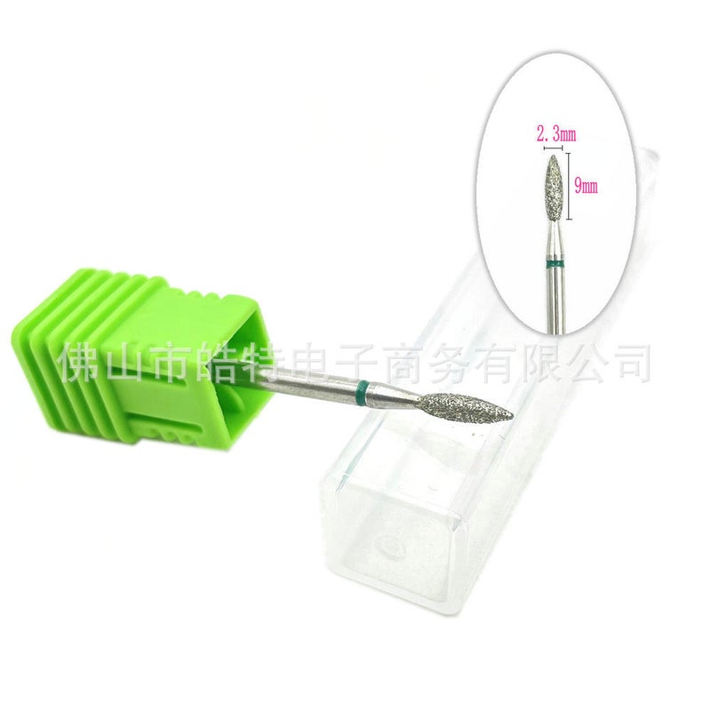 Radish Head Nail Art Emery Grinding Head Nail Nail Surface Remover Nail Peeling Polishing Cleaning Grinding Head Tool - Image 3