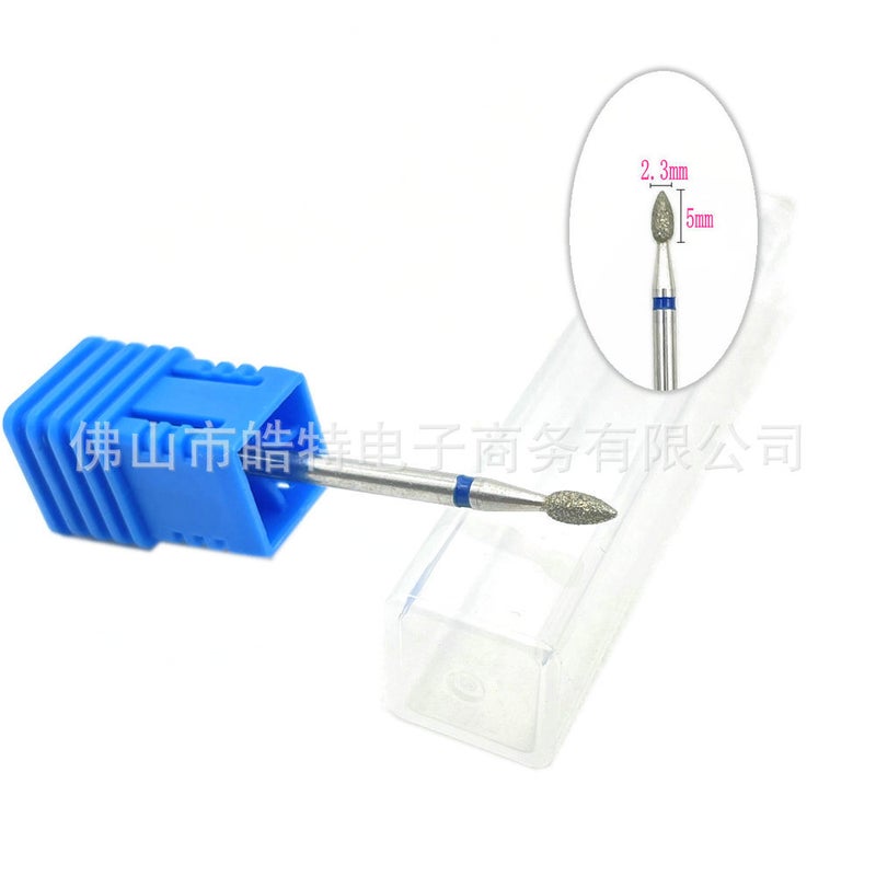 Radish Head Nail Art Emery Grinding Head Nail Nail Surface Remover Nail Peeling Polishing Cleaning Grinding Head Tool - Image 1