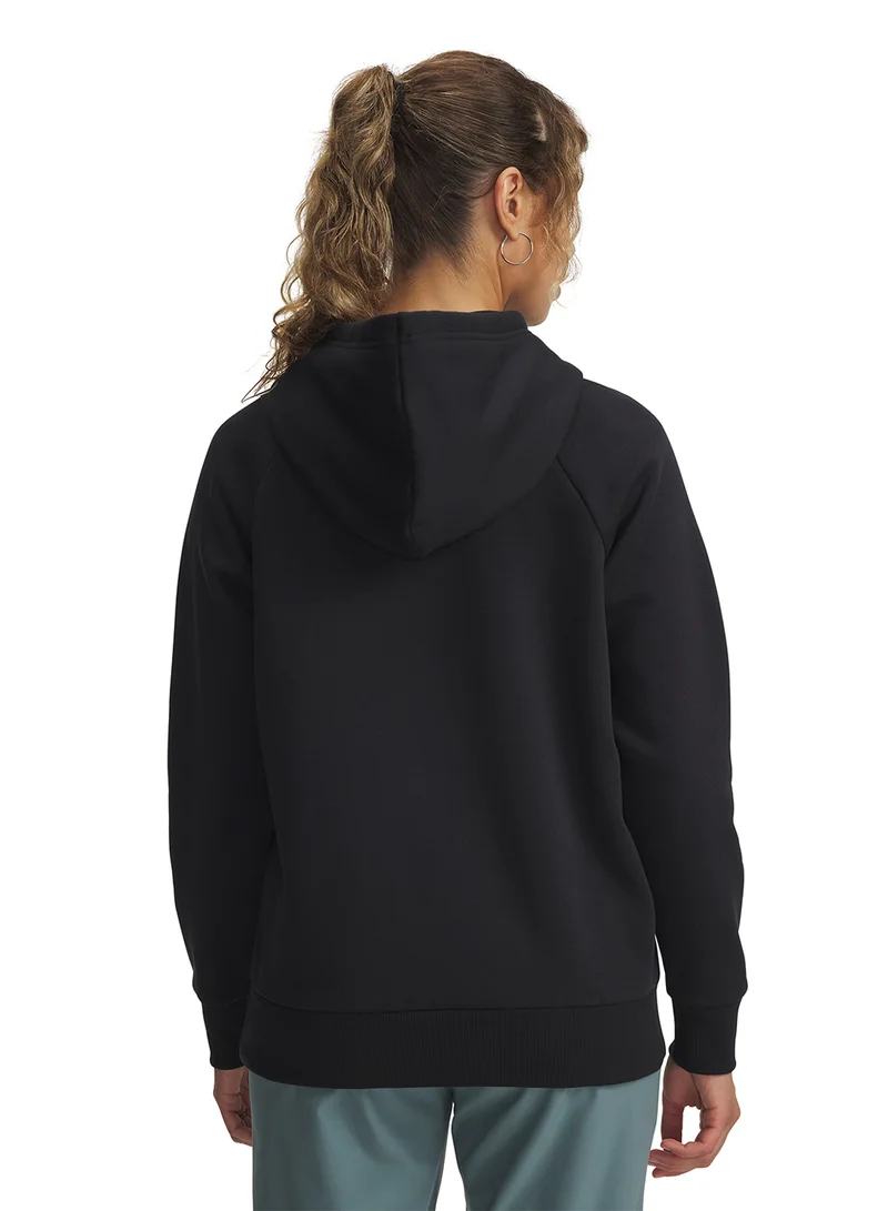 اندر ارمور Rival Fleece Shimmer Hoodie