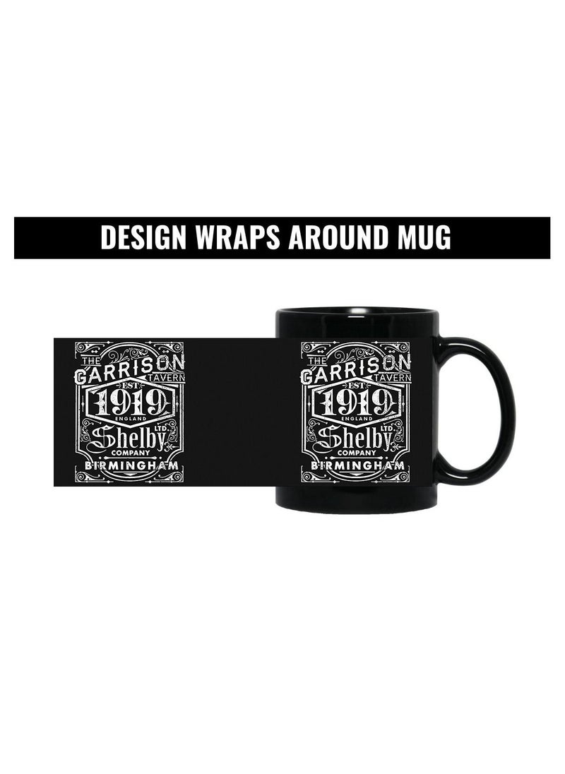 Shelby Company Birmingham High Quality Printed Design Full Black Mug 11Oz