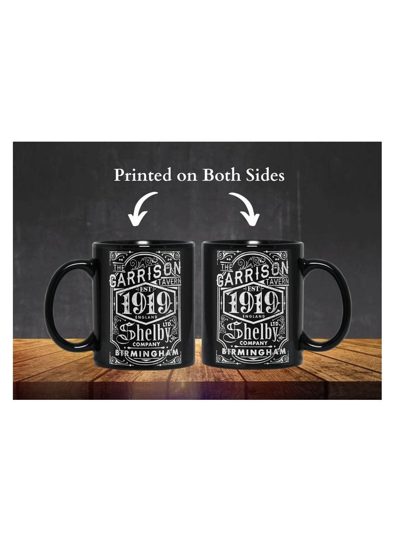 Shelby Company Birmingham High Quality Printed Design Full Black Mug 11Oz