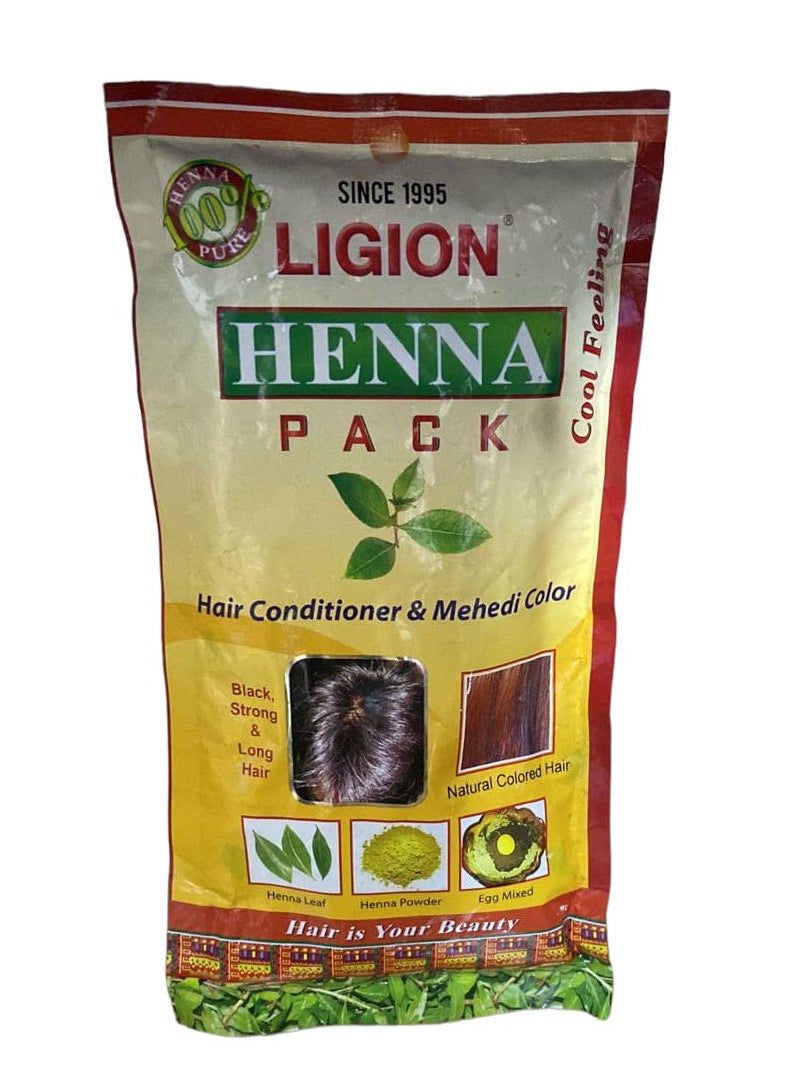 LIGION - Indian henna legion, brown color, 100 grams - Image 1