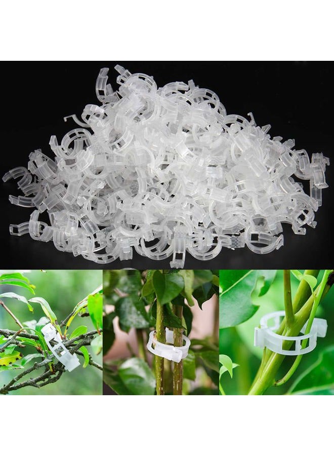 Acronde 200PCS Plant Support Clips, Tomato Clip, Crop Clip, Vine Fixing Clips for Fixation of Tomato, Sweet Pepper, Eggplant, and Fruit Vegetables - Image 1