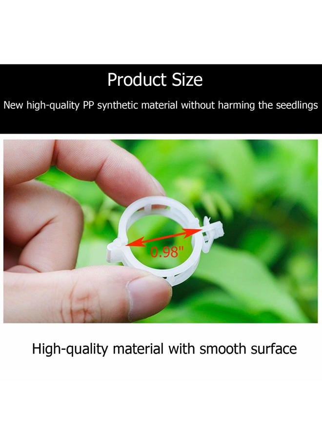 Acronde 200PCS Plant Support Clips, Tomato Clip, Crop Clip, Vine Fixing Clips for Fixation of Tomato, Sweet Pepper, Eggplant, and Fruit Vegetables - Image 2