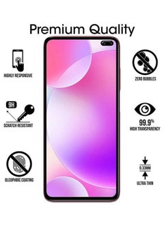 ماركة غير محددة واقي شاشة من الزجاج المقوى 9D لهاتف Realme 6 Pro أسود / شفاف  - Image 4