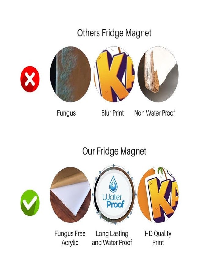 inultimate All 12 Jyotirlinga Fridge Magnet - Glossy Print, 4mm Thick, Stylish Magnet for Fridge, Wardrobe & Metal Surfaces | with Done & Next Fridge Magnet - Image 5