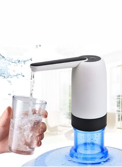 Toshionics Automatic Water Dispenser Pump for 20 Liter Bottles USB Rechargeable Electric Water Pump with Removable Spout One-Touch Operation Portable Water Dispenser for Home Office Kitchen Camping and Travel Universal Fit for 5-Gallon Water Jugs  - Image 4