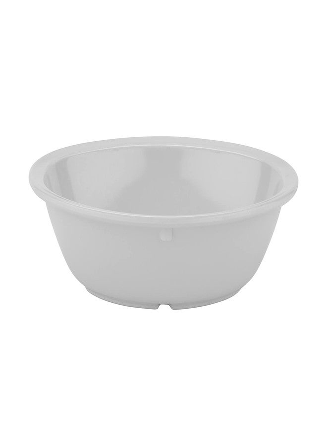 Get G.E.T. DN-332-W-EC 32 oz. Oval Rimmed MELAMINE BOWLS Melamine, White (Pack of 4) - Image 1