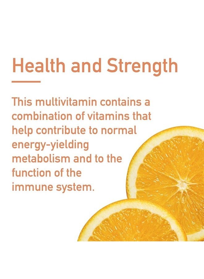 Swiss Energy - by Dr. Frei Multivitamins + Biotin, Supplement with Vitamins C, E, B1, B2 B6, B12, A, and D3, 3-Pack, 60 Effervescent Tablets - Image 1