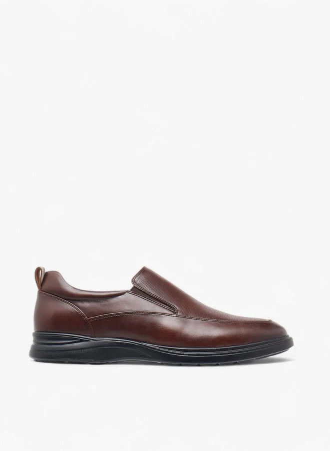 Le Confort Textured Slip-On Loafers