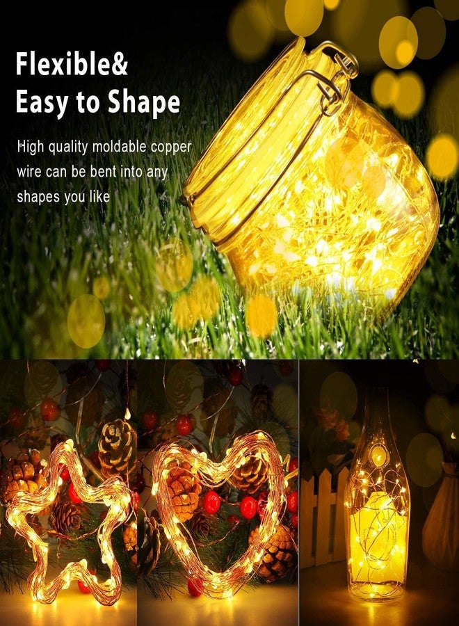 LITVERSE 05 Meter 50 LED's Waterproof Fairy Decorative Stary String Light - 1 M USB Powered (2 Copper Wires, Sturdy Quality) Warm White-5 Meter - Image 5