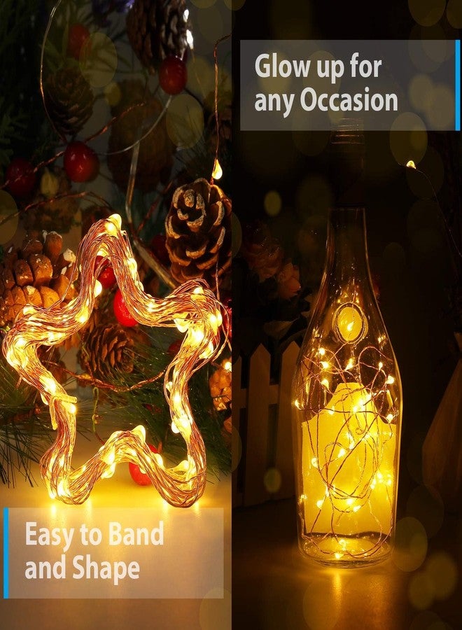 LITVERSE 05 Meter 50 LED's Waterproof Fairy Decorative Stary String Light - 1 M USB Powered (2 Copper Wires, Sturdy Quality) Warm White-5 Meter - Image 4