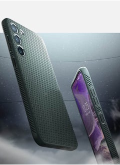 Spigen غطاء حماية Liquid Air لهاتف سامسونج جالاكسي S23 (2023) - أخضر غامق  - Image 3