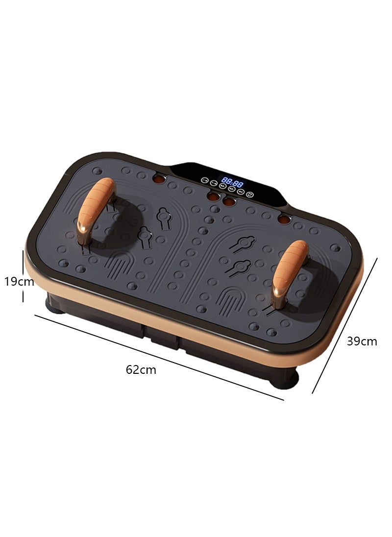 ETG - Vibration Plate Fitness Platform Exercise Machine Vibrating Shaking Full Body Shaker Workout Power Waver Vibrate Stand Shake Board Sport Gym for Weight Loss Fat Burner for Women Men - Image 1