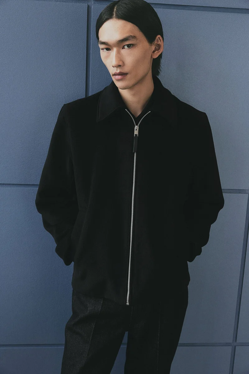 H&M Regular Fit Wool-blend shacket