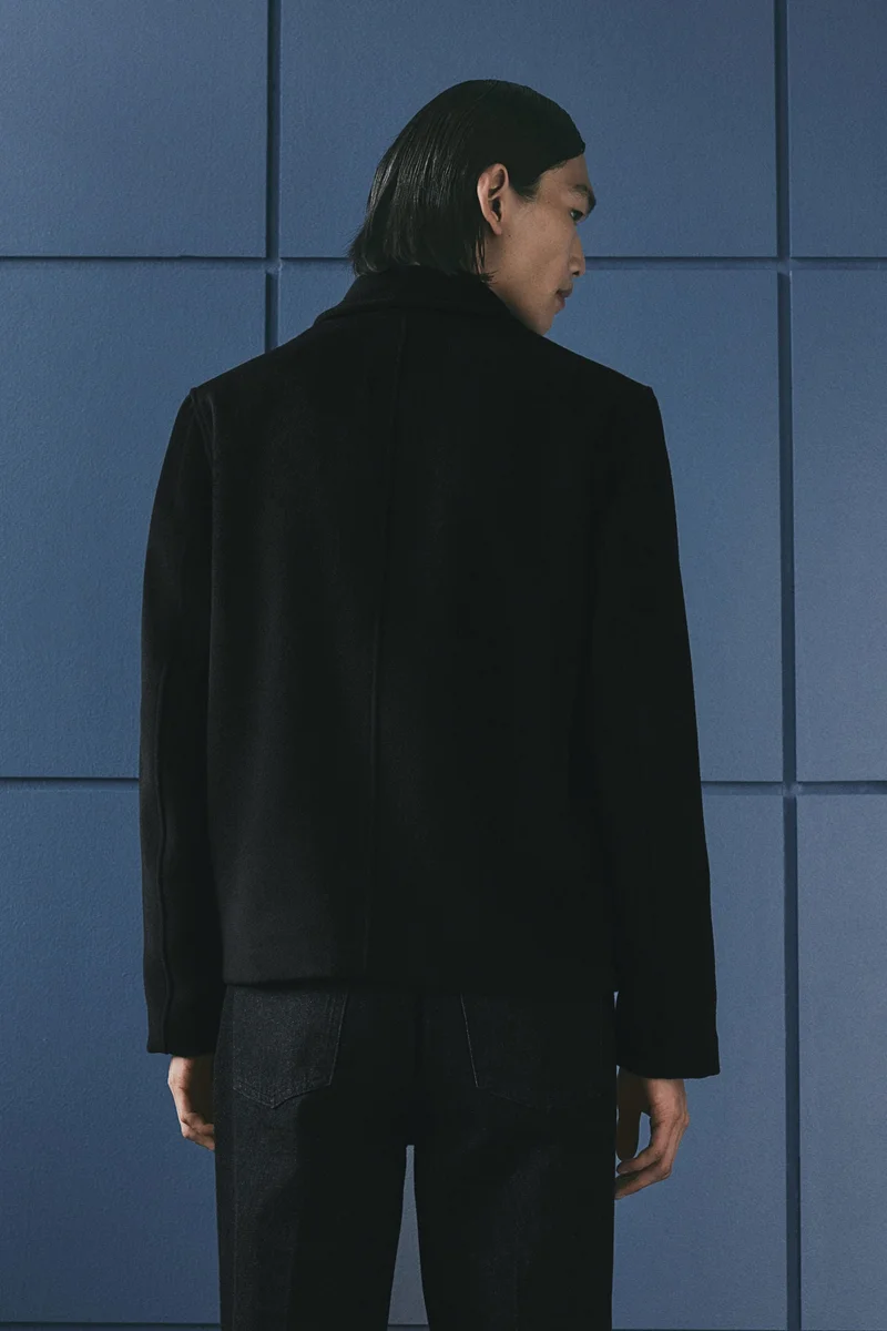 H&M Regular Fit Wool-blend shacket