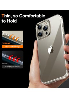 Houmt iPhone 16 Pro Case Cover HD Clear Transparent Yellowing-Resistant Case Anti-Scratch Shockproof Protective Cover for Apple iPhone 16 Pro  - Image 5