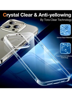 Houmt iPhone 16 Pro Case Cover HD Clear Transparent Yellowing-Resistant Case Anti-Scratch Shockproof Protective Cover for Apple iPhone 16 Pro  - Image 3