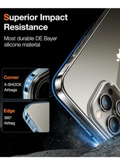 Houmt iPhone 16 Pro Case Cover HD Clear Transparent Yellowing-Resistant Case Anti-Scratch Shockproof Protective Cover for Apple iPhone 16 Pro  - Image 4