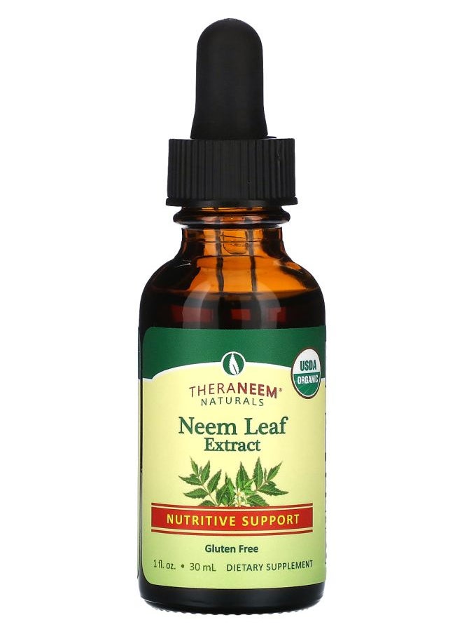 ORGANIX SOUTH Theraneem Naturals Neem Leaf Extract Nutritive Support 1 fl oz (30 ml) 