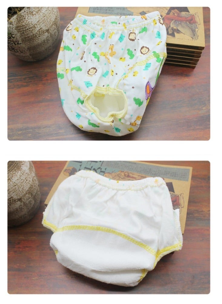 Generic - 6 Pack Baby Potty Training Pants Diaper Underwear Reusable Night Time Toddler Underwear for Boys Girls 1 to 2 Years Old - Image 1