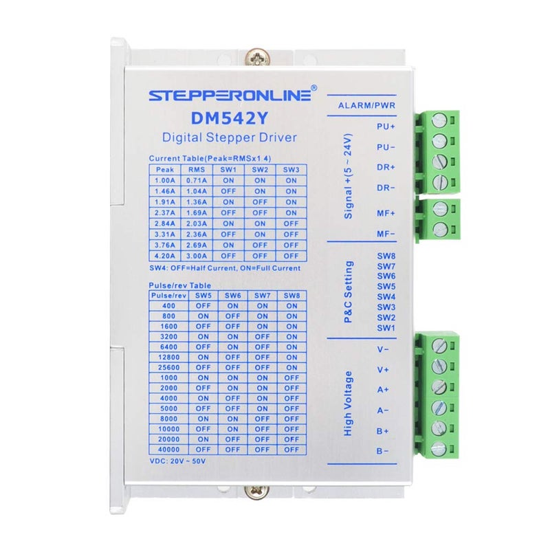 STEPPERONLINE Digital Stepper Motor Driver CNC 1.0-4.2A 20-50VDC for Nema 17, 23, 24 Stepper Motor - Image 1