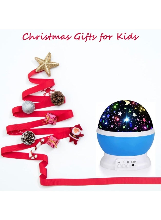 ARGT Sky Rotating Night Projector Lamp | LED Star & Moon Light with Adjustable Brightness | USB Powered 360° Rotation Night Light for Bedroom & Home Décor - Image 2