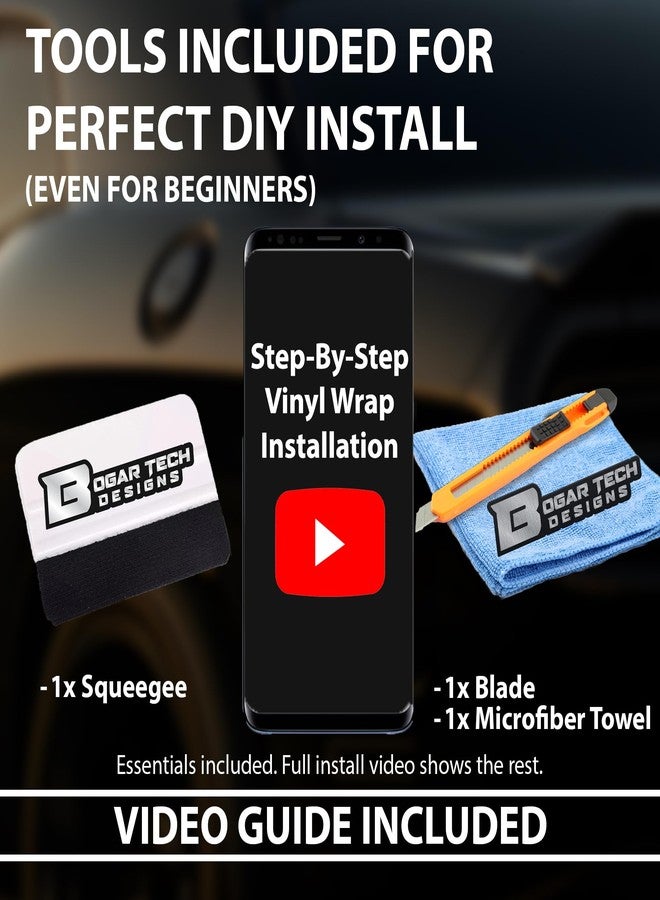 BOGAR TECH DESIGNS for GMC Yukon 2021+ Side Window Chrome Delete Overlay, Gloss Black - Image 5