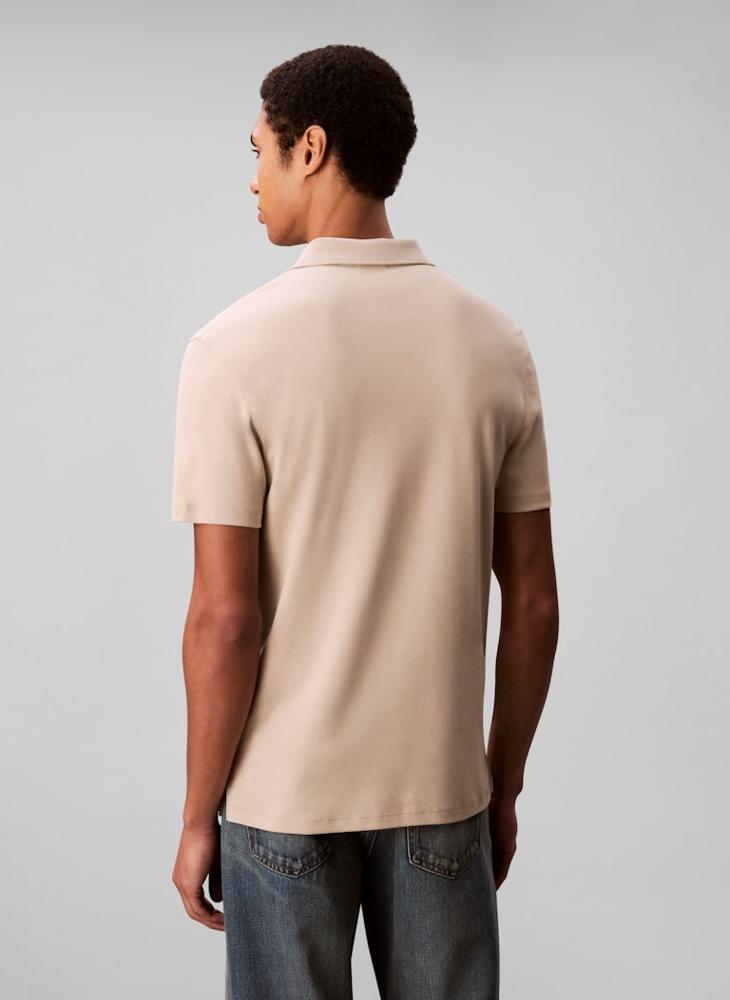 كالفن كلاين تيشيرت بولو قطن بيما - Image 2