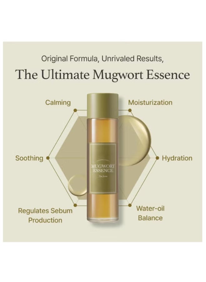 I'm From Mugwort Essence Toner 160ml (5.41 fl. oz.) – Soothing Korean Facial Toner with Mugwort Extract | Hydrating, Lightweight, Fragrance-Free Toner for Sensitive, Dry & Irritated Skin - Image 5