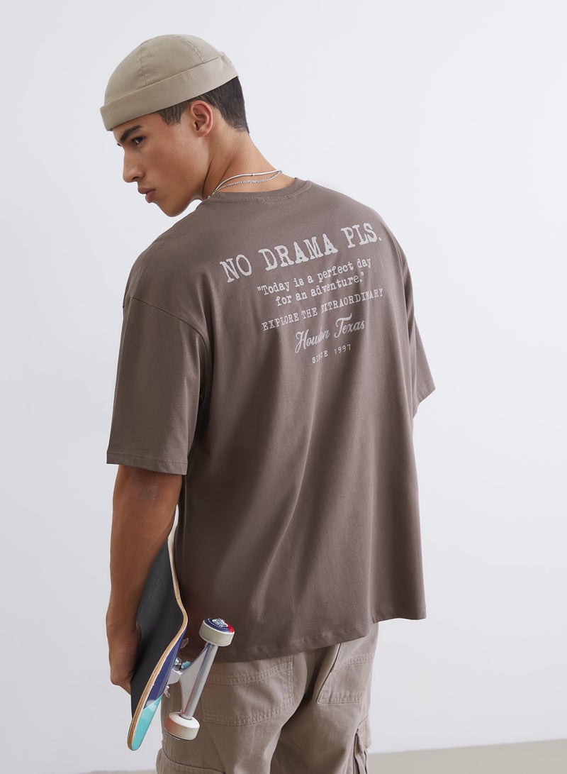 LC WAIKIKI Crew Neck Printed Jersey Men's T-Shirt - Image 1