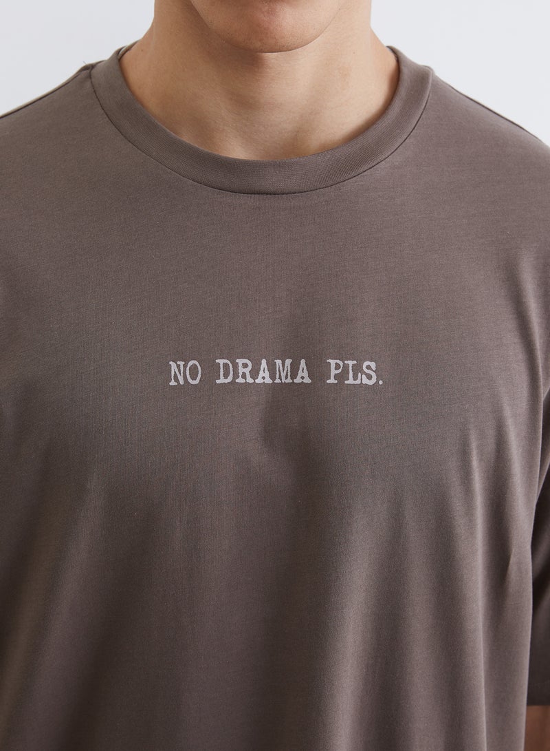 LC WAIKIKI Crew Neck Printed Jersey Men's T-Shirt - Image 3