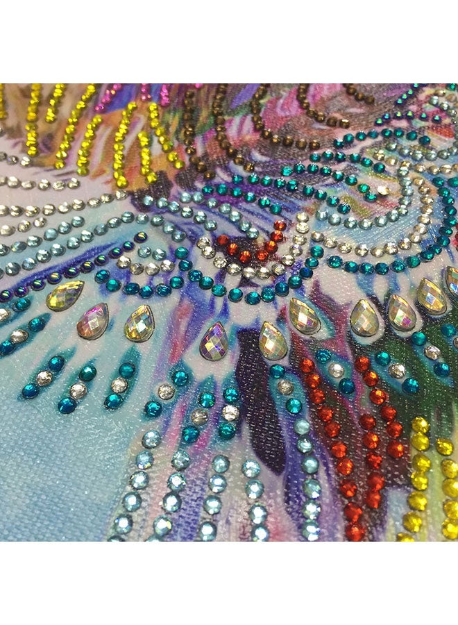 DIY 5D Needlework Crystal Diamond Painting Multicolour 30x40centimeter  - Image 2