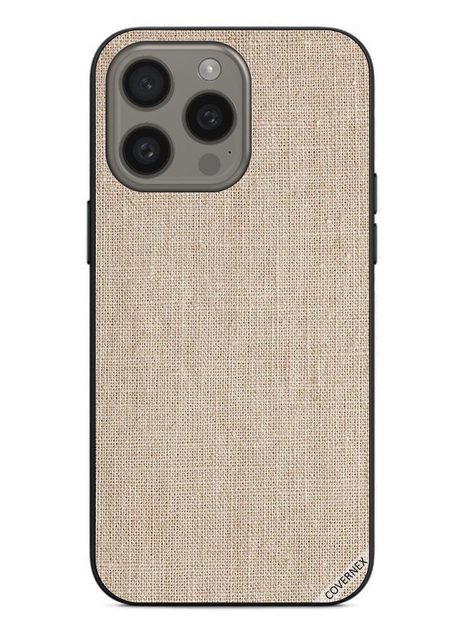 Covernex غطاء واقي لجهاز آبل آيفون 15 برو بنسيج قماشي - Image 1