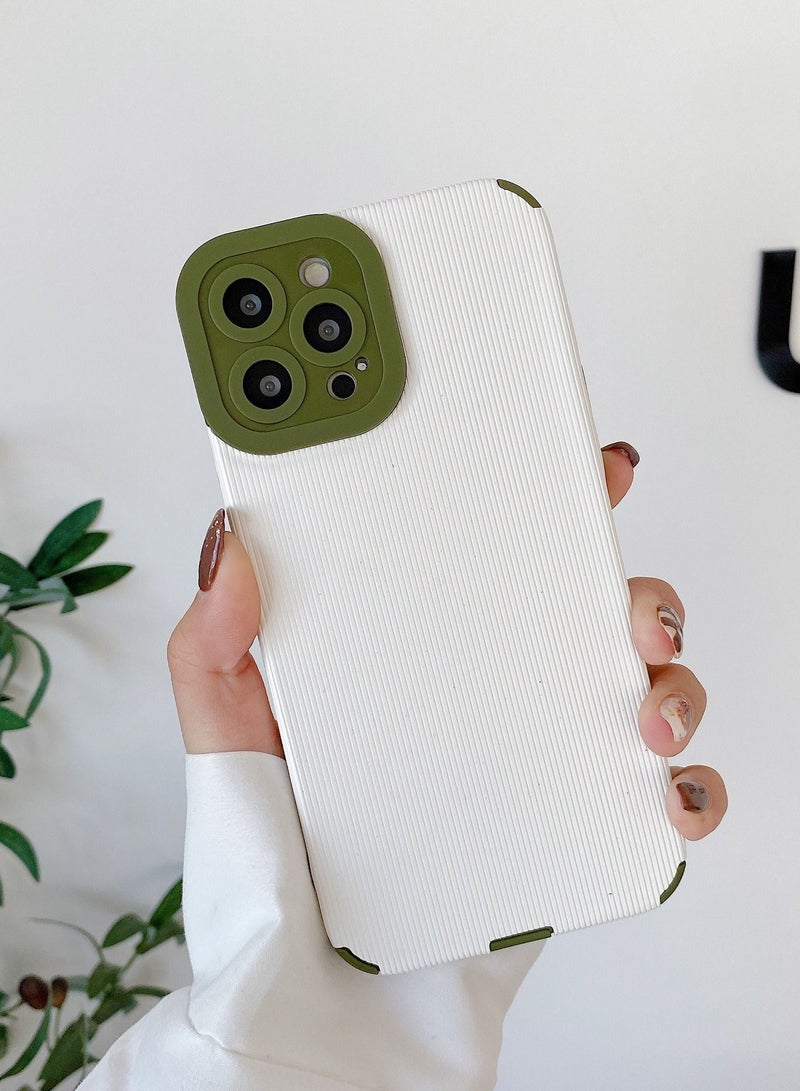 حافظة هاتف محمول بلون صلب مناسبة لـ iPhone