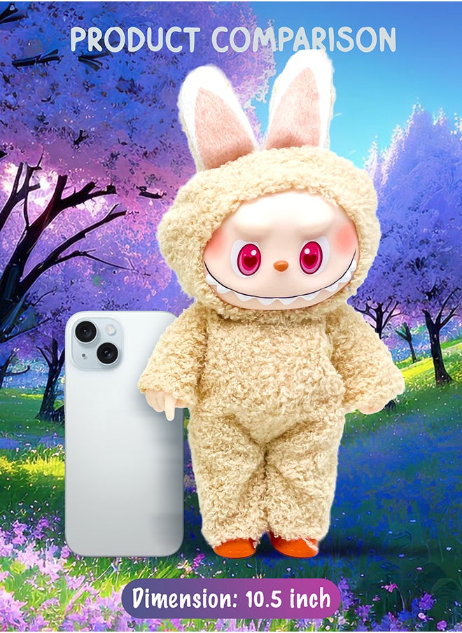 Labubu The Monsters 10.5-Inch Doll Toy Zingaroo Soft Plush Doll Collectible Figure Cute Toy For Display And Gifting