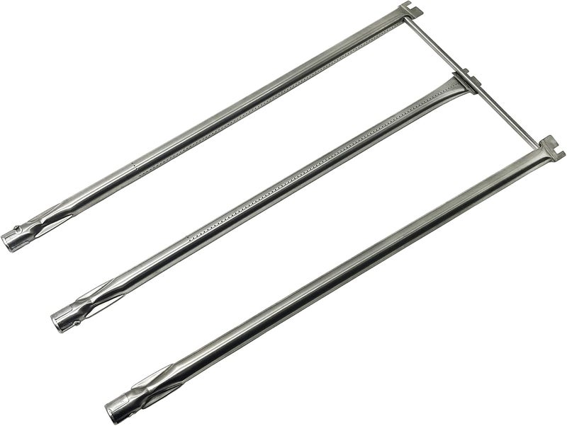 Direct Store Parts DA105 7506 29" Stainless Steel Burner Tubes Set for Weber Genesis I - IV, Genesis Platinum I & II, Platinum B/C, Genesis Gold B/C (2000-2001) Gas Grill (with Side Control Panel) - Image 1