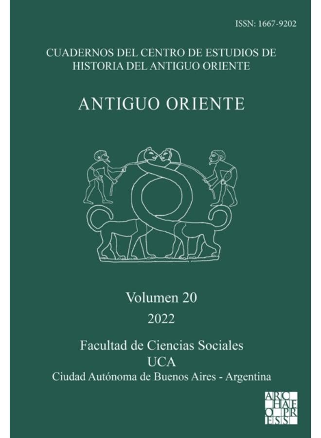 Antiguo Oriente: Vol. 20 2022 